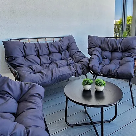 Holidayhomepl Baltic Waves A422 Z Osobna Sypialnia I Balkonem, Gratis Basen, Sauna, Gym דירה מידזיזדרויה