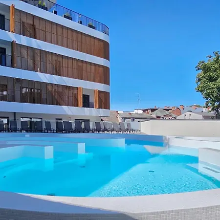 דירה Holidayhomepl Baltic Waves A422 Z Osobna Sypialnia I Balkonem, Gratis Basen, Sauna, Gym *